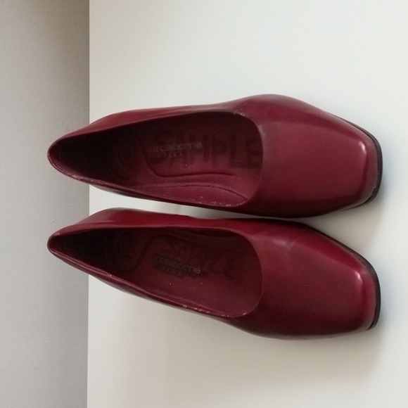 👠Liz Claiborne | Burgundy Heels, Pumps | Size 8M - Picture 10 of 13
